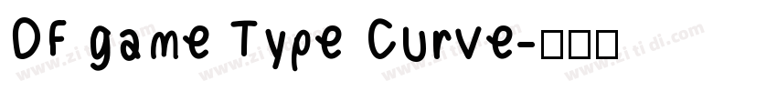 DF game Type Curve字体转换